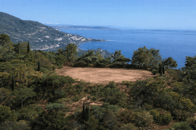 Exceptional 1.2-hectare sea view estate site in Théoule-sur-Mer with 1,500 sqm …